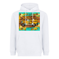 White western bee gnomes truck honeycomb  leopard turquoise wooden serape Heavyweight Hoodie - Artiststas