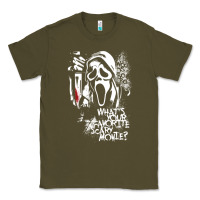 Army Green Scream Favorite Scary Movie Classic Tee - minhPixels