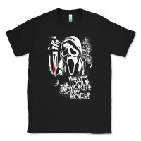 Black Scream Favorite Scary Movie Classic Tee - minhPixels