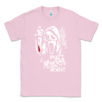 Bubblegum Pink Scream Favorite Scary Movie Classic Tee - minhPixels