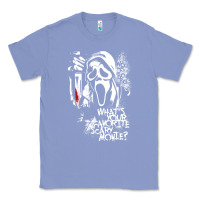 Colony Blue Scream Favorite Scary Movie Classic Tee - minhPixels