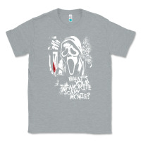 Heather Grey Scream Favorite Scary Movie Classic Tee - minhPixels