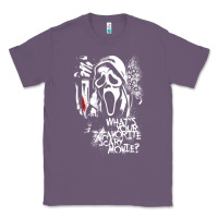 Lavender Scream Favorite Scary Movie Classic Tee - minhPixels