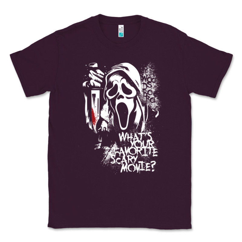 Scream Favorite Scary Movie Classic Tee by minhPixels | Teevron
