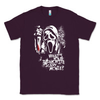 Plum Scream Favorite Scary Movie Classic Tee - minhPixels