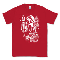 Red Scream Favorite Scary Movie Classic Tee - minhPixels