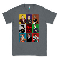 Charcoal Heather Clue Movie Classic Tee - minhPixels