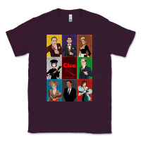 Plum Clue Movie Classic Tee - minhPixels