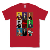 Red Clue Movie Classic Tee - minhPixels
