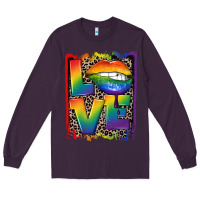 Plum Love pride Long Sleeve Tee - CowGirlArtShop