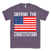 Lavender Defend the Constitution US Political Protest Tee Classic Tee - minhPixels