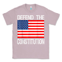 Lilac Defend the Constitution US Political Protest Tee Classic Tee - minhPixels