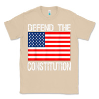 Mushroom Defend the Constitution US Political Protest Tee Classic Tee - minhPixels