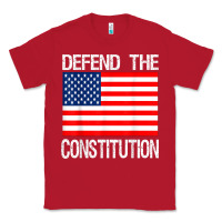 Red Defend the Constitution US Political Protest Tee Classic Tee - minhPixels
