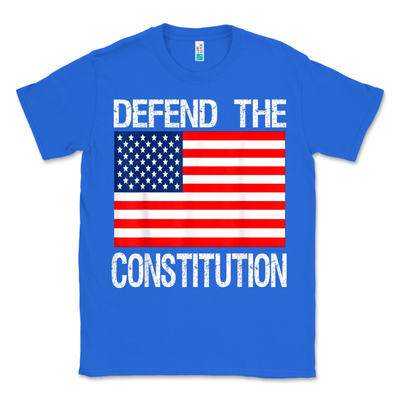 Defend The Constitution Us Political Protest Tee Classic Tee by minhPixels | Teevron