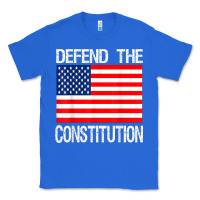 True Royal Defend the Constitution US Political Protest Tee Classic Tee - minhPixels