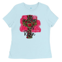 Baby Blue He İs Risen Easter Ladies Tee - Bettercallsaul