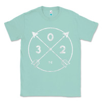 Seafoam Delaware Area Code 302 State Pride Souvenir Gift Arrow Classic Tee - minhPixels