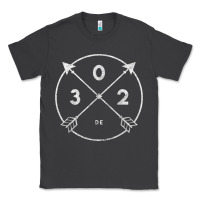 Smoke Delaware Area Code 302 State Pride Souvenir Gift Arrow Classic Tee - minhPixels
