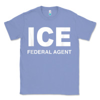 Colony Blue ICE Federal Agent Halloween Costume Police Immigration Shirt Classic Tee - minhPixels