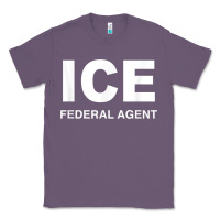 Lavender ICE Federal Agent Halloween Costume Police Immigration Shirt Classic Tee - minhPixels