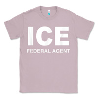Lilac ICE Federal Agent Halloween Costume Police Immigration Shirt Classic Tee - minhPixels