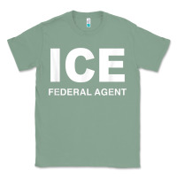 Sage ICE Federal Agent Halloween Costume Police Immigration Shirt Classic Tee - minhPixels