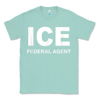 Seafoam ICE Federal Agent Halloween Costume Police Immigration Shirt Classic Tee - minhPixels