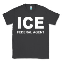 Smoke ICE Federal Agent Halloween Costume Police Immigration Shirt Classic Tee - minhPixels