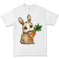Happy Easter With Bunny And Carrot Premium Tee | Teevron