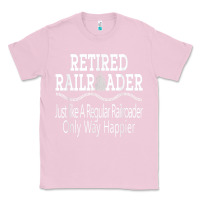 Bubblegum Pink Mens Railroad Retirement Gifts For Men Classic Tee - minhPixels