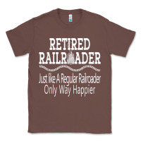 Chestnut Mens Railroad Retirement Gifts For Men Classic Tee - minhPixels