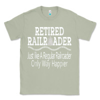 Matcha Mens Railroad Retirement Gifts For Men Classic Tee - minhPixels