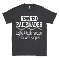Smoke Mens Railroad Retirement Gifts For Men Classic Tee - minhPixels