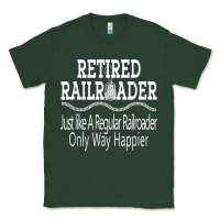 Sports Green Mens Railroad Retirement Gifts For Men Classic Tee - minhPixels
