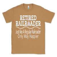 Toasted Coconut Mens Railroad Retirement Gifts For Men Classic Tee - minhPixels
