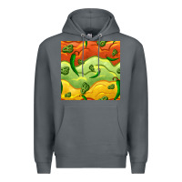 Rock mexican sauce and jalapeno seamless pattern Premium Hoodie - BundleAndBundleShop
