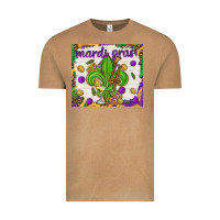 Vintage Camel Mardi Gras Fleur De Lis tumbler Vintage Tee - HowdyJamesFarm