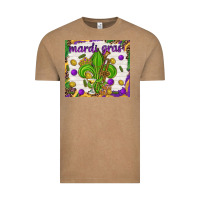 Vintage Coffee Mardi Gras Fleur De Lis tumbler Vintage Tee - HowdyJamesFarm