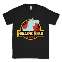 Black Furaffic Forld Classic Tee - minhPixels