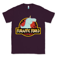 Plum Furaffic Forld Classic Tee - minhPixels