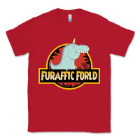 Red Furaffic Forld Classic Tee - minhPixels