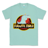 Seafoam Furaffic Forld Classic Tee - minhPixels
