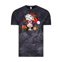 Cloud Black Christmas baby cow Vintage Tee - Jasminsmagicworld