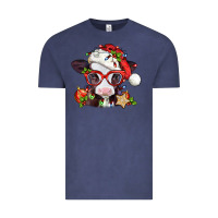Christmas Baby Cow Vintage Tee | Teevron