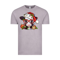 Vintage Zinc Christmas baby cow Vintage Tee - Jasminsmagicworld