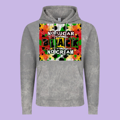 No Sugar No Cream Black Tumbler Vintage Hoodie Designed By Cowgirlartshop