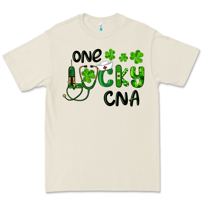 St. Patrick's Day One Lucky Cna Premium Tee by RanaPortraitStore | Teevron