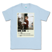 Dusty Blue Home Alone Alternative Poster Art Movie Large (1) Classic . Classic Tee - minhPixels