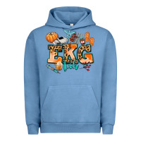 Pigment Pebble Blue ekg tech fall Urban Hoodie - AdoDesignShop